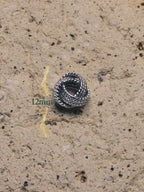 Solace & I | "The Infinite Loop" Mobius Pendant – Hand-Textured S925 Sterling Silver Necklace