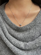 Solace & I | "The Infinite Loop" Mobius Pendant – Hand-Textured S925 Sterling Silver Necklace